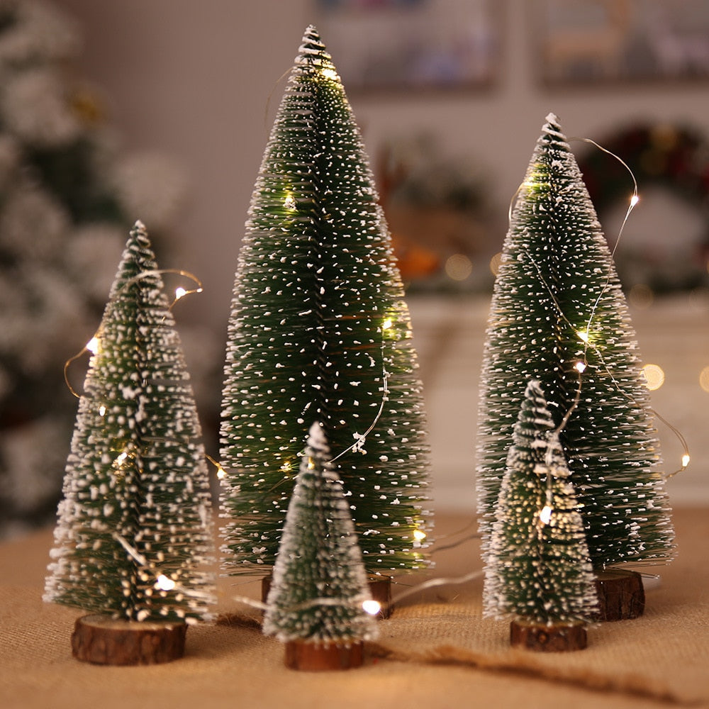Small Christmas Tabletop Pine Tree Decoration