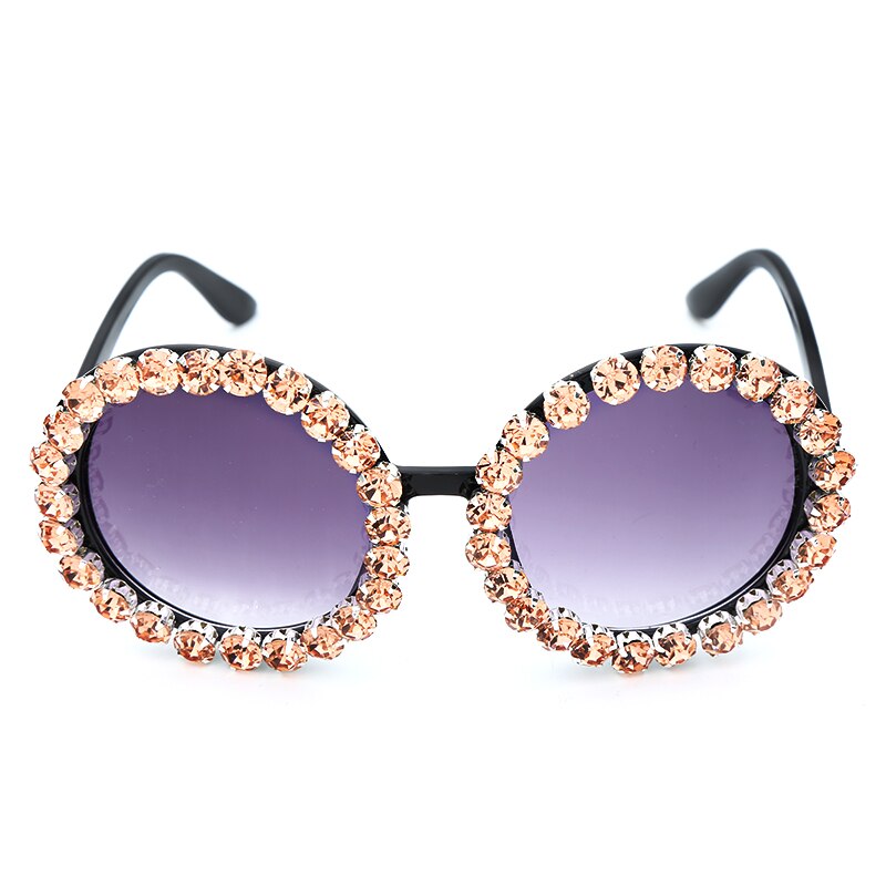 Big Round Fashion Designer Sunglasses