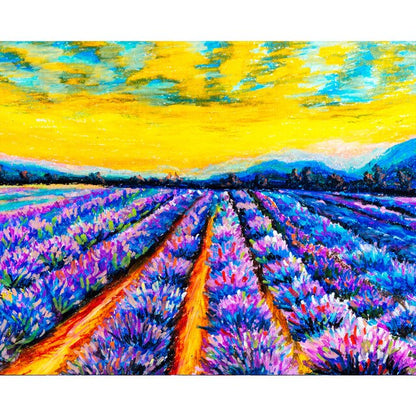 Colorful Floral Paint by Number Kit