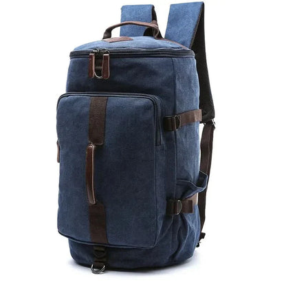 Stylish Men's Cotton Duffel Bag for Gym & Travel