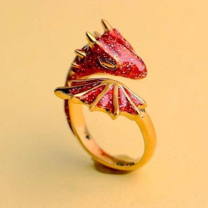 Mythical Dragon Adjustable Color Ring