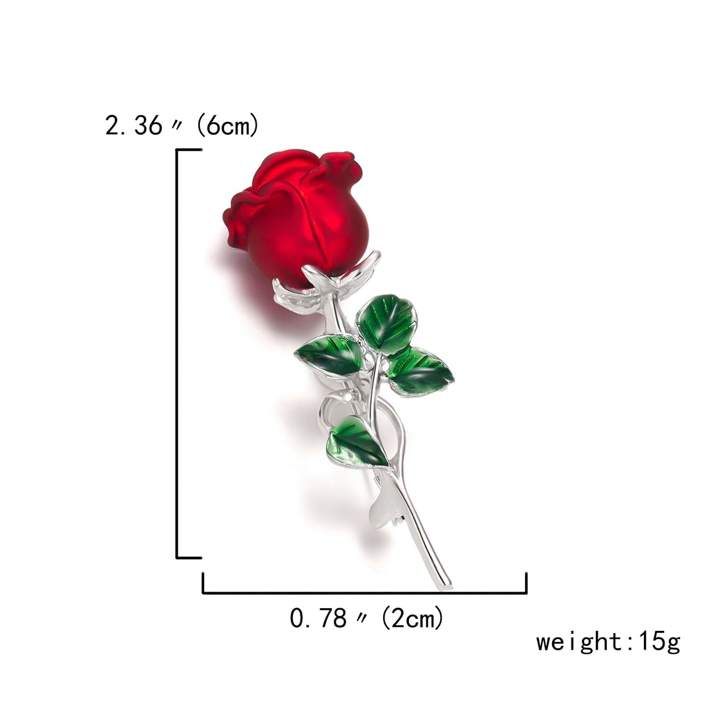 Sparkling Crystal Floral Pin Brooches - Halri