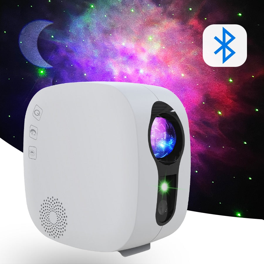 Cosmic Night Sky Star Projector Light Show - Halri