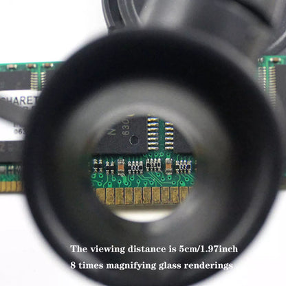 Precise LED Magnifying Glasses for Crafting and Detail Work