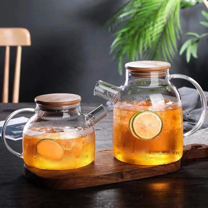 Durable Glass Teapot with Stainless Steel Infuser - Halri