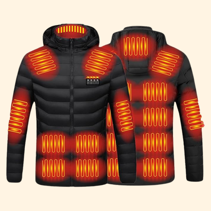 Warm Rechargeable Heated Puffer Jacket