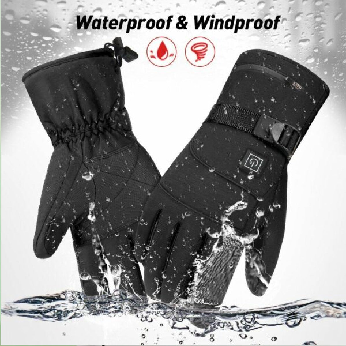 Warm Touch Rechargeable Electric Gloves for Cold Hands