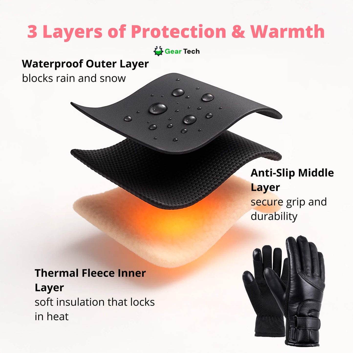 Warm Thermal Women's Gloves