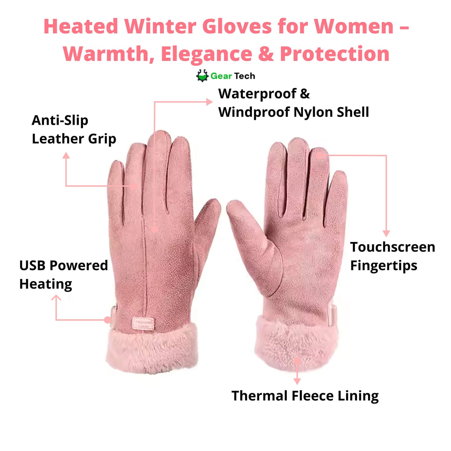 Warm Thermal Women's Gloves