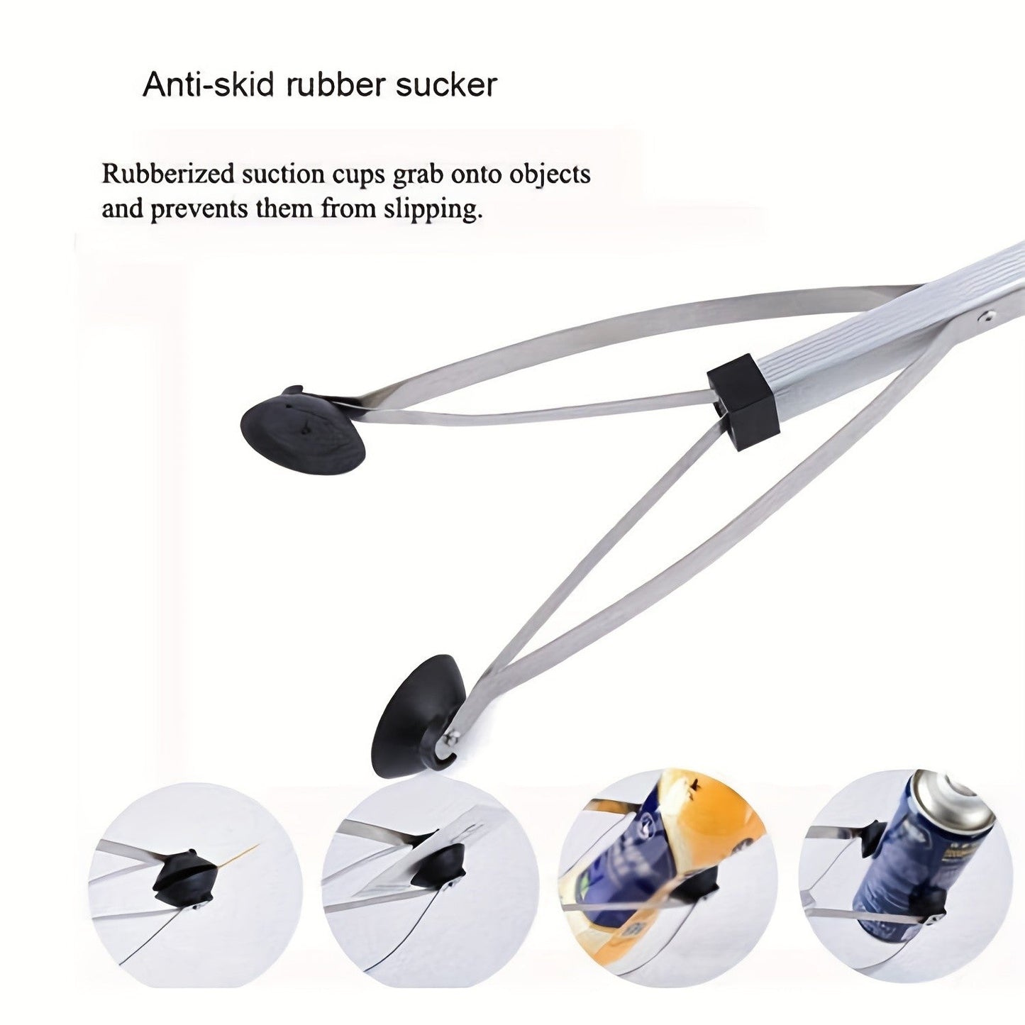 Heavy-Duty Grabber Stick Tool – Portable, Rotatable, Lightweight Design for Hard-to-Reach Areas