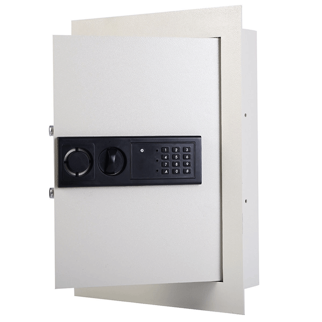 Secure Electronic Wall Safe with Hidden Compartment - Halri