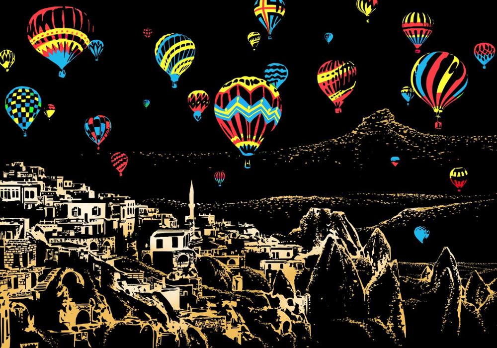Colorful Scratch Off Art Kit