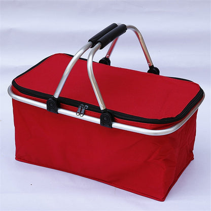 Portable Insulated Collapsible Outdoor Picnic Basket - Halri