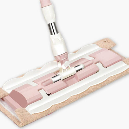 Extended Handle Flat Floor Mop 360 Spin Head