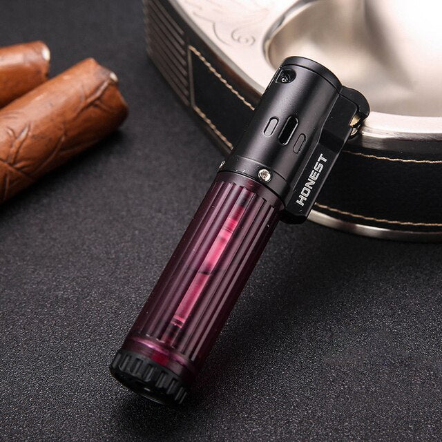 Powerful Windproof Butane Gas Pocket Lighter