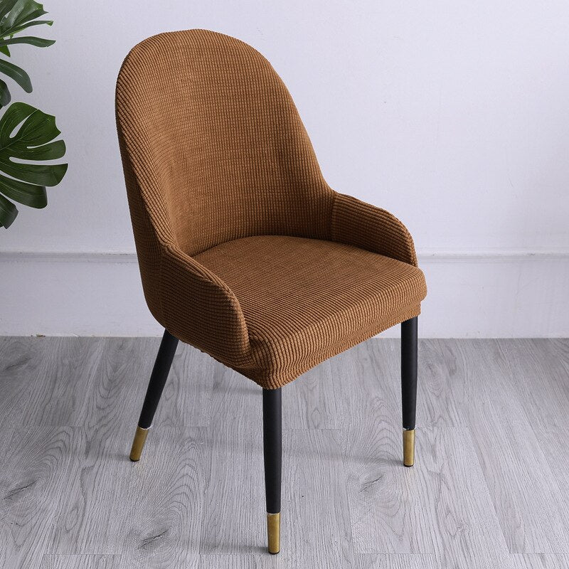 Stretchy Snug Fit Curved Chair Protector