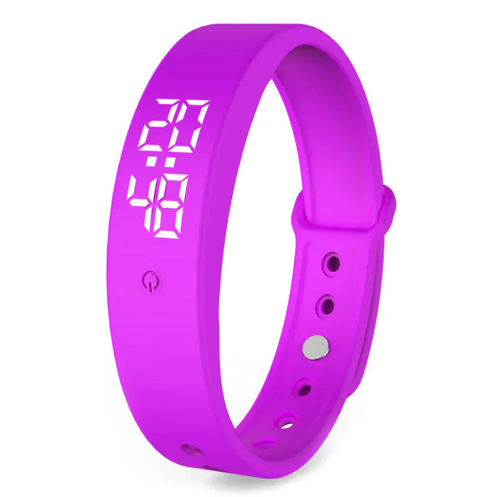 Waterproof Smartwatch with Vibration Alert and Fitness Tracker