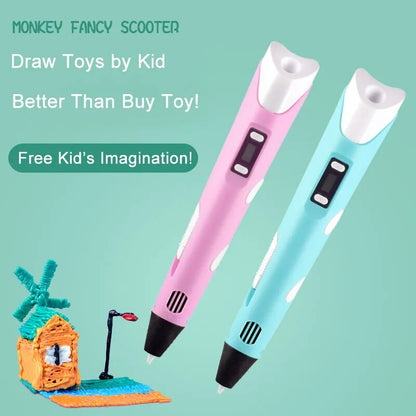 Colorful Kids Art Drawing Pen