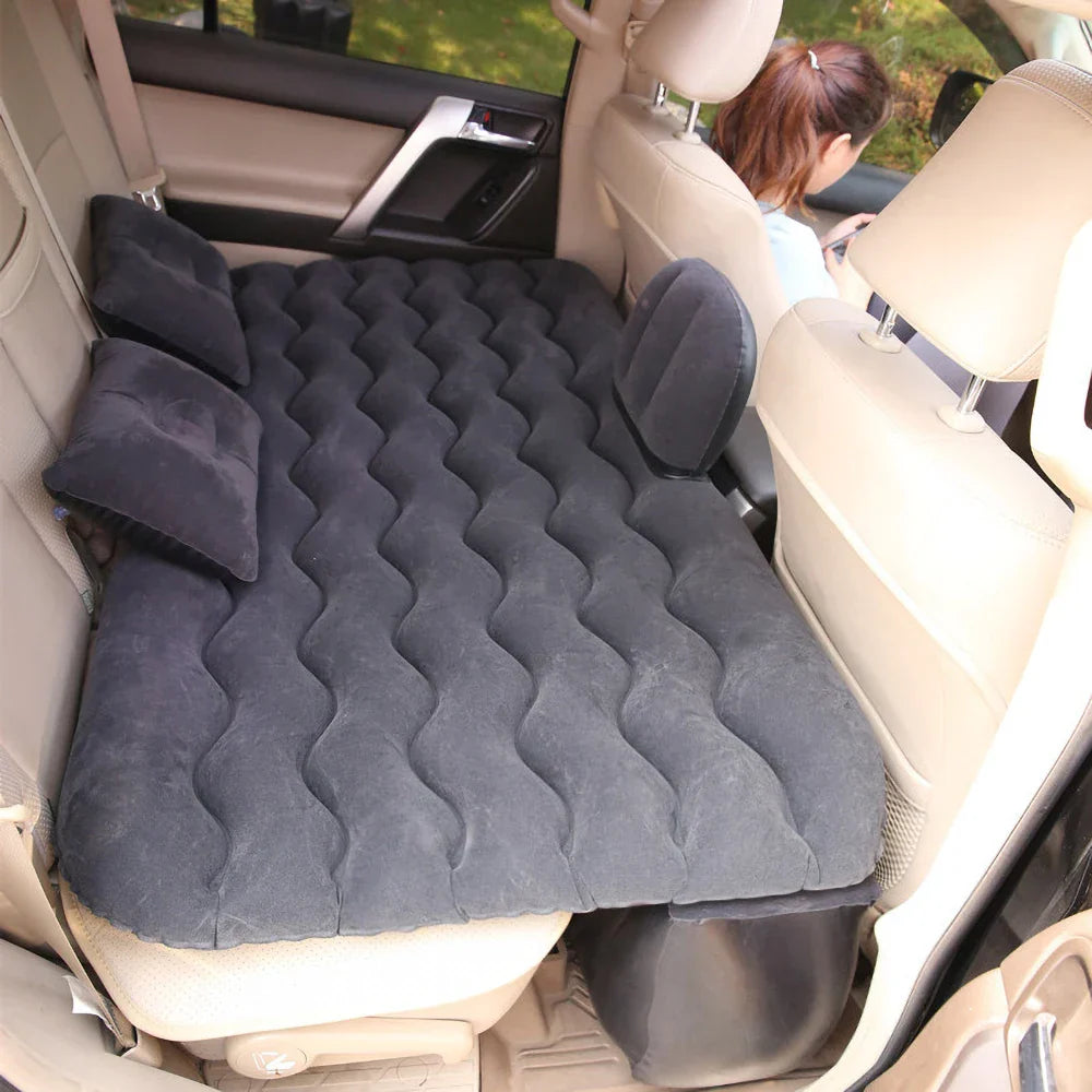Portable Car Air Bed Mattress with Pillow & Accessory Kit