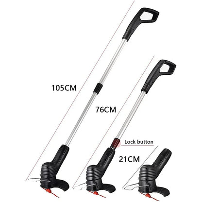 Cordless Rechargeable Lawn Edger Grass Cutter Trimmer