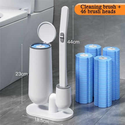 Easy Clean Toilet Brush Starter Kit