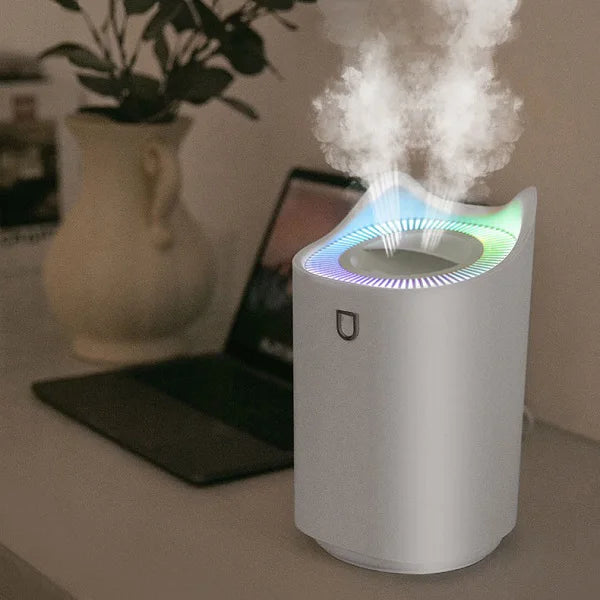 Compact Cool Mist Air Purifier with LED Light - Halri