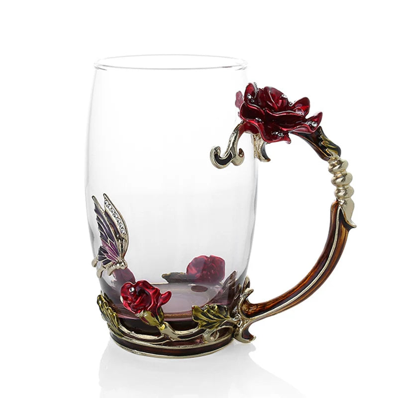 Clear Glass Mug Gift Set for Mom