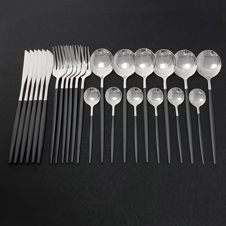 Luxury Golden Flatware Set
