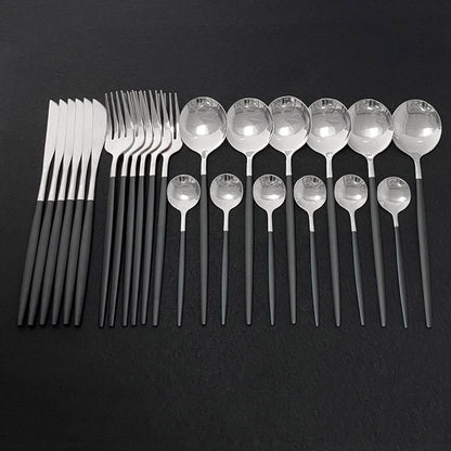 Luxury Golden Flatware Set