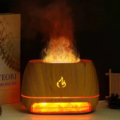 Warm LED Mist Diffuser for Home and Relaxation - Halri