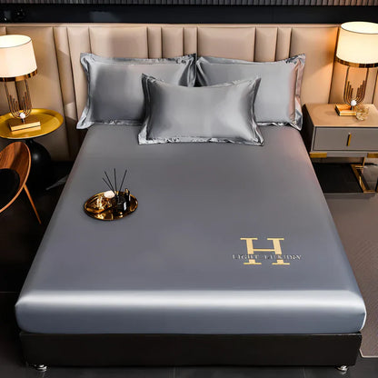 Soft Luxe Satin Duvet Cover with Glossy Finish