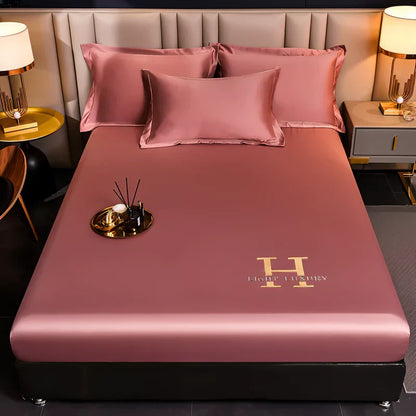 Soft Luxe Satin Duvet Cover with Glossy Finish