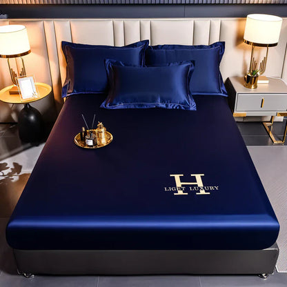 Soft Luxe Satin Duvet Cover with Glossy Finish