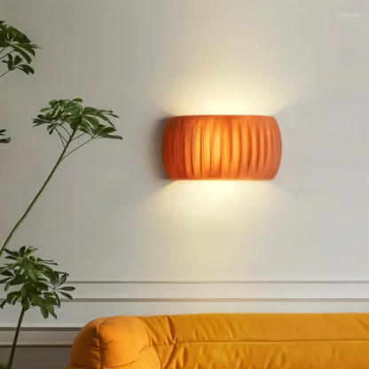 Textured LED Wall Lamp – Stylish Ambient Lighting - Halri