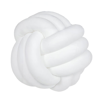 Unique Woven Circular Accent Pillow