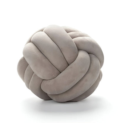 Unique Woven Circular Accent Pillow