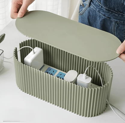 Simple Cute Cable Organizer Box - Halri