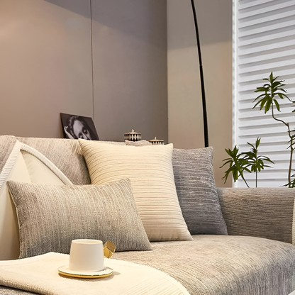 Plush Velvet Couch Slipcover