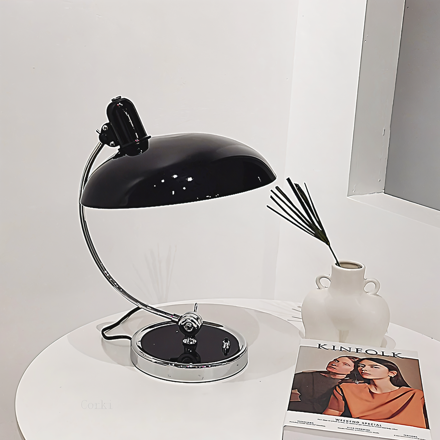 Classic Adjustable Metal Table Lamp