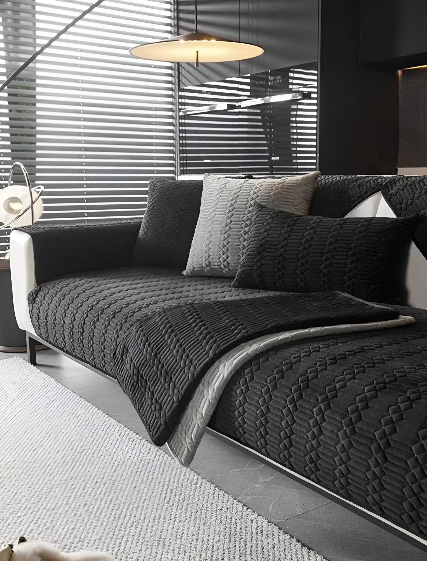 Luxury Fabric Couch Cover for Modern Homes