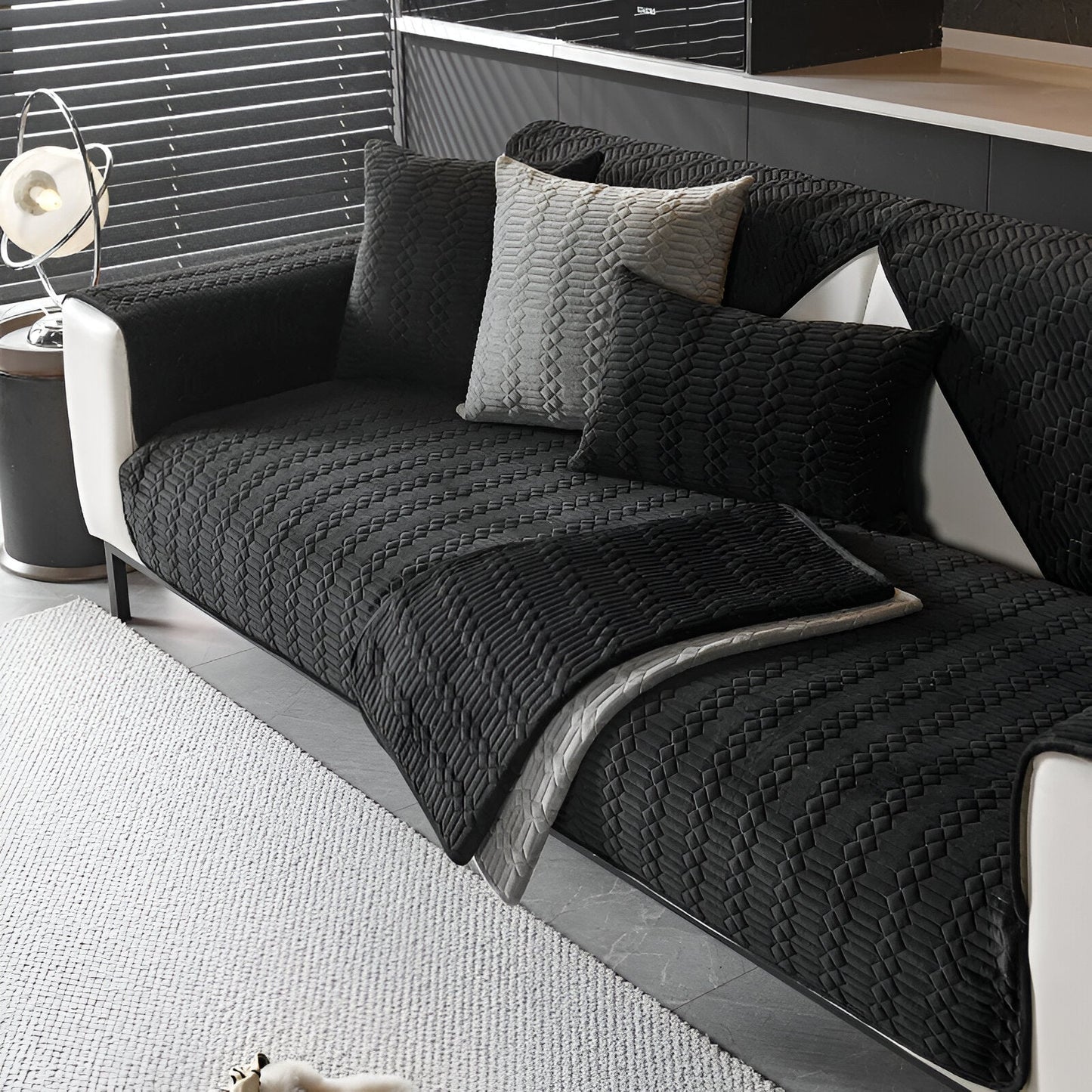 Luxury Fabric Couch Cover for Modern Homes