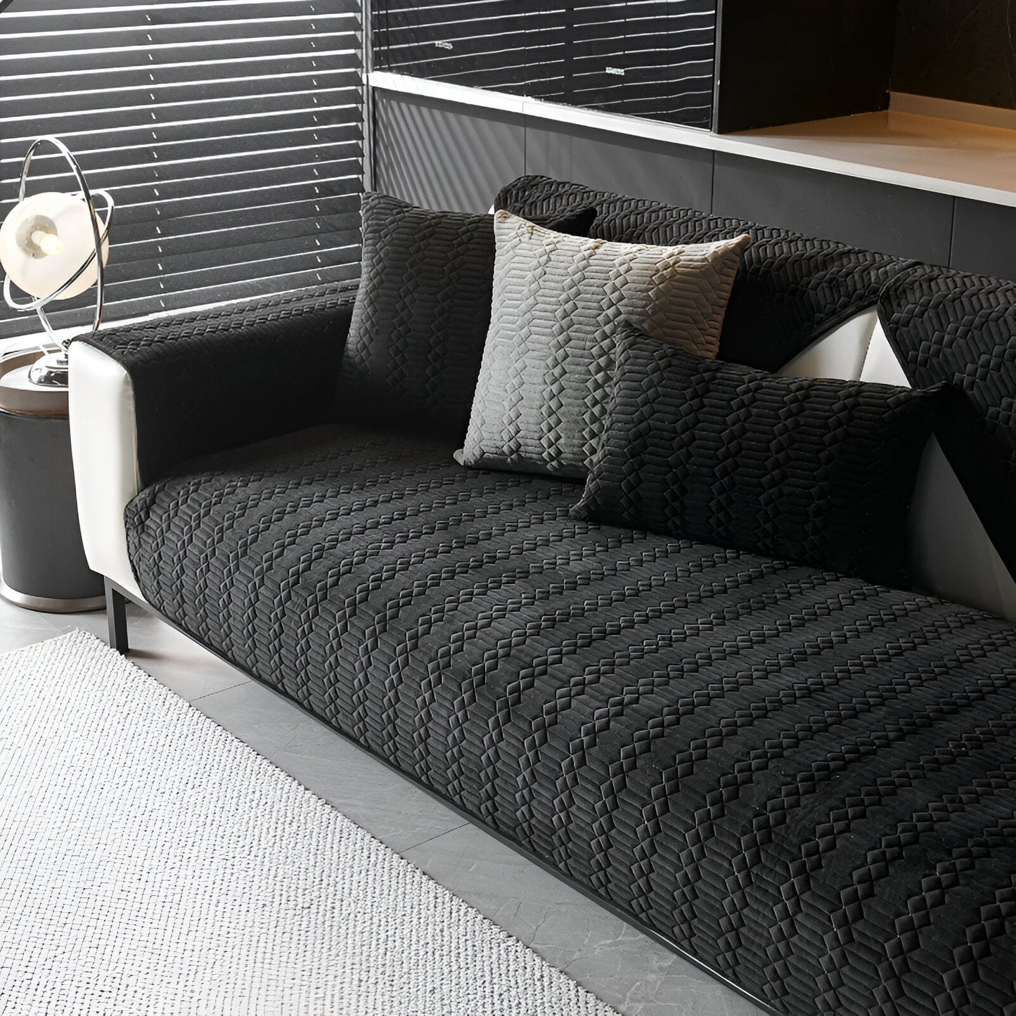 Luxury Fabric Couch Cover for Modern Homes