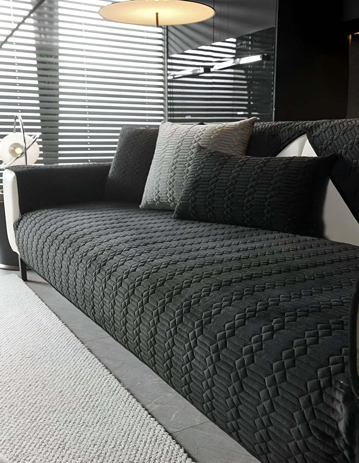 Luxury Fabric Couch Cover for Modern Homes