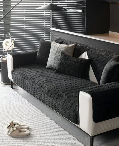 Luxury Fabric Couch Cover for Modern Homes