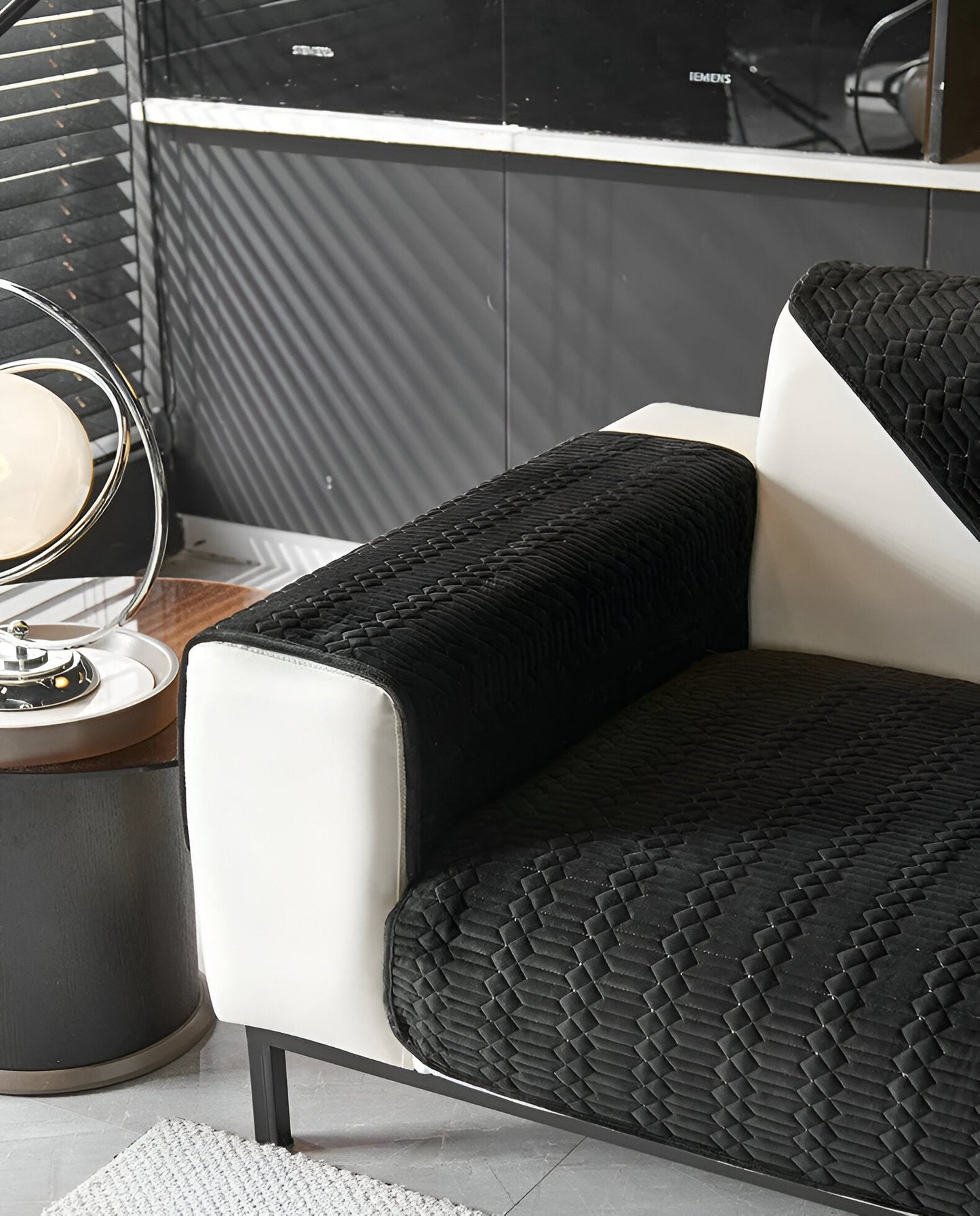 Luxury Fabric Couch Cover for Modern Homes