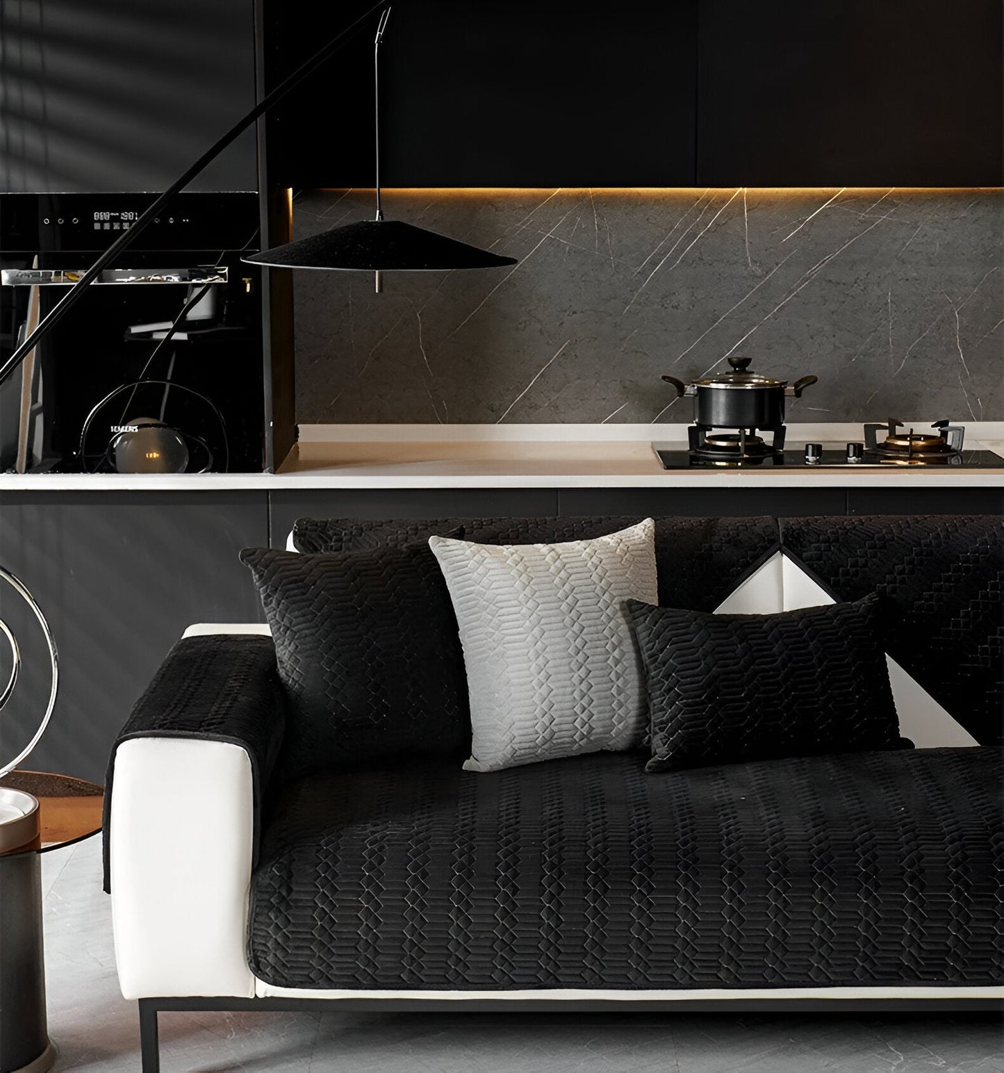 Luxury Fabric Couch Cover for Modern Homes - Halri