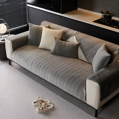 Luxury Fabric Couch Cover for Modern Homes