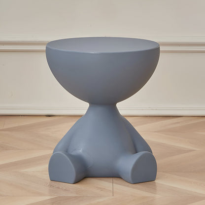 Elegant Wooden Circle Coffee Table