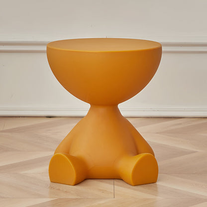 Elegant Wooden Circle Coffee Table
