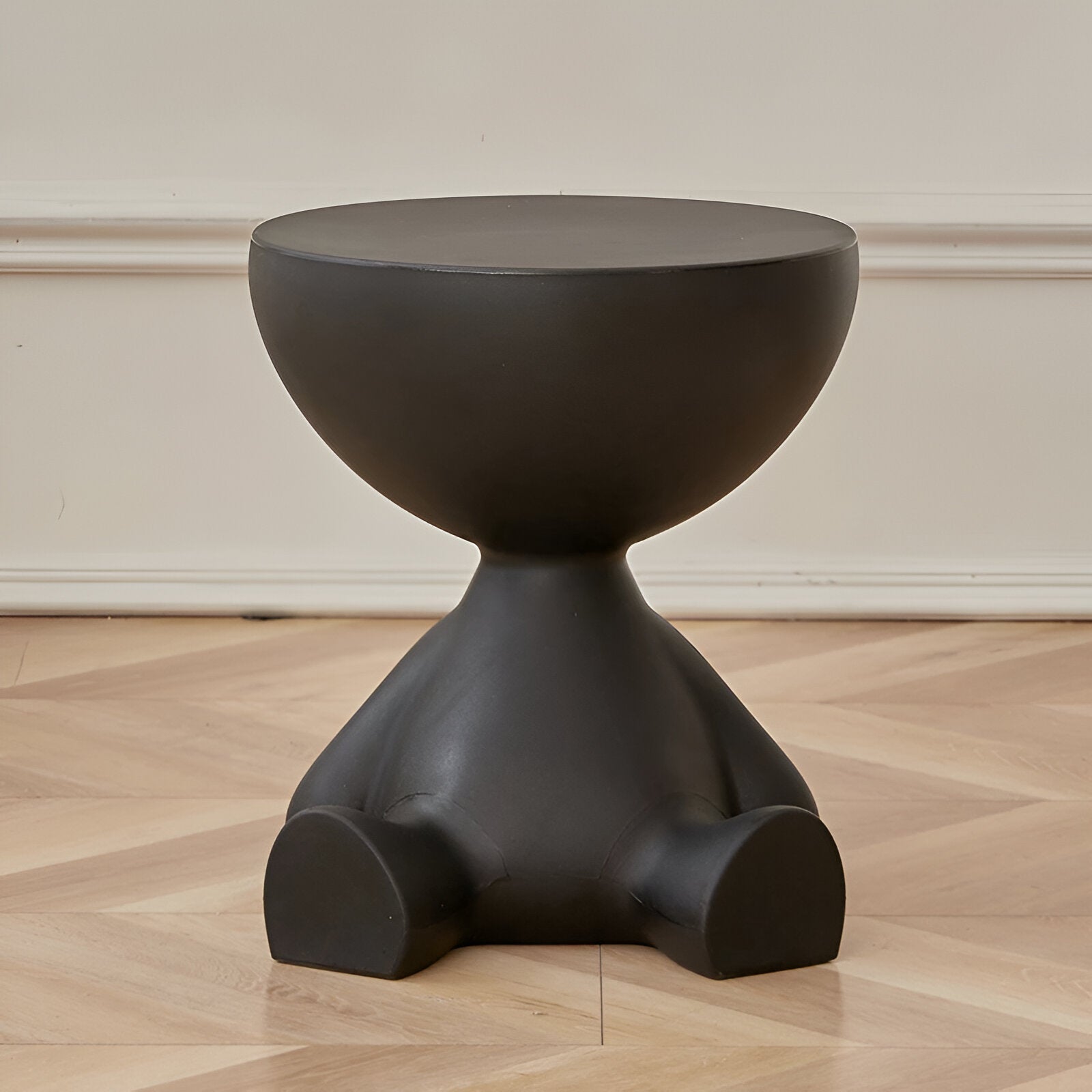 Elegant Wooden Circle Coffee Table - Halri